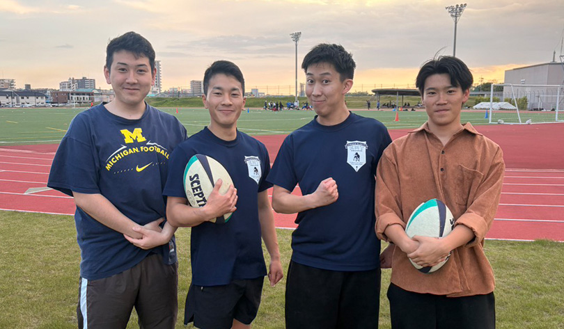 ラグビー部 活動の様子